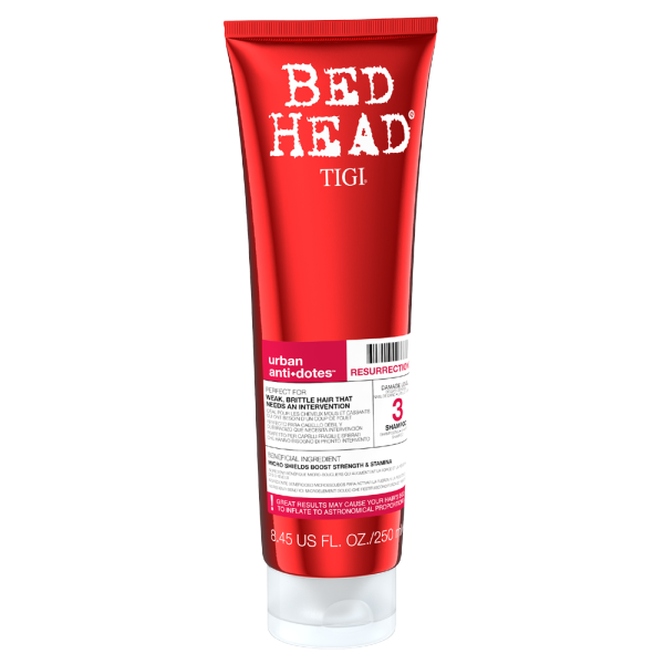 Шампунь для сильно поврежденных волос уровень 3 TIGI Bed Head Urban Anti dotes 3 Resurrection 250 мл — изображение 2