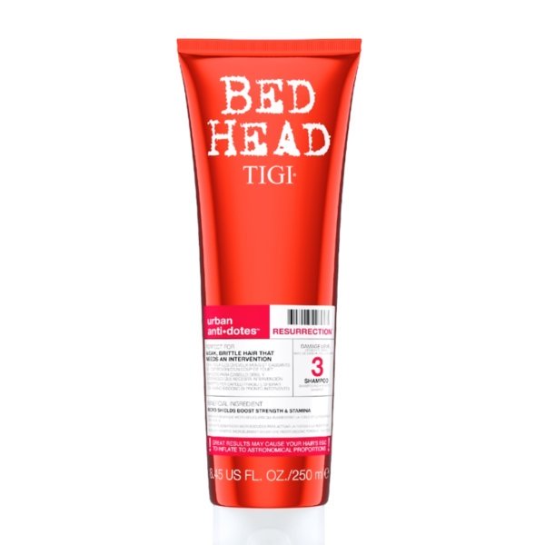 Шампунь для сильно поврежденных волос уровень 3 TIGI Bed Head Urban Anti dotes 3 Resurrection 250 мл