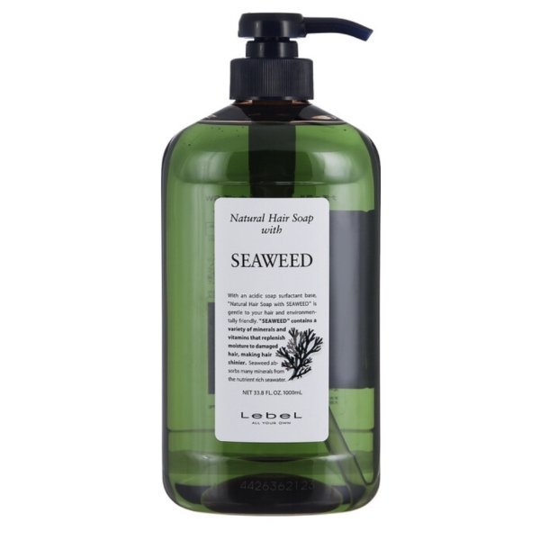 Шампунь с морскими водорослями Lebel Natural Hair Soap Treatment Seaweed 1000 мл