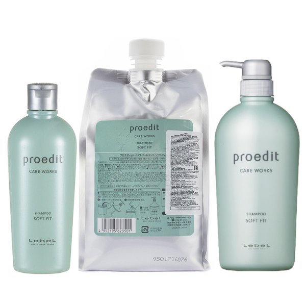 Шампунь для жестких волос Lebel PROEDIT SHAMPOO SOFT FIT — изображение 2