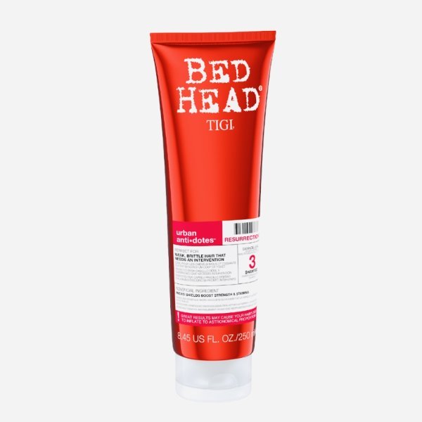 Шампунь для сильно поврежденных волос уровень 3 TIGI Bed Head Urban Anti dotes 3 Resurrection 250 мл — изображение 3