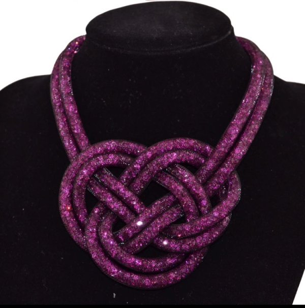 Ожерелье с кристаллами Swarovski