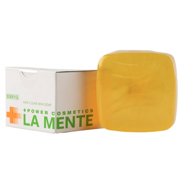 Мыло с АНА-кислотами La Mente AHA new clear skin mild peeling soap — изображение 2