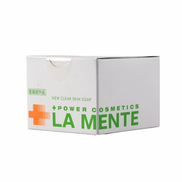 Мыло с АНА-кислотами La Mente AHA new clear skin mild peeling soap — изображение 3