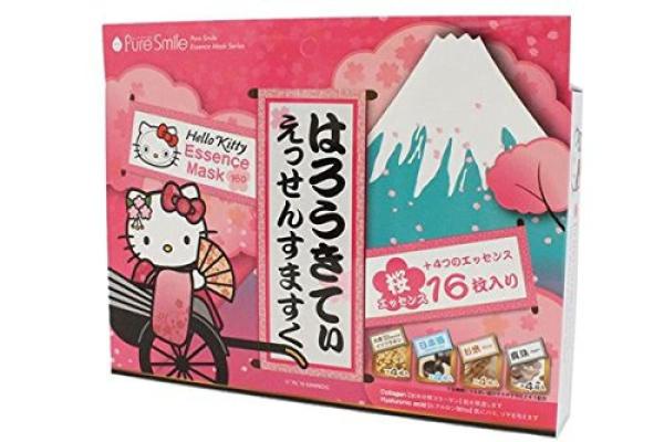 Увлажняющие тканевые маски Pure smile Hello Kitty essence mask  16 шт