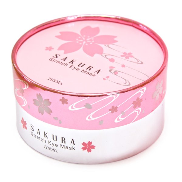 Шелковые патчи для век Сакура Amenity Hitoki Sakura Stretch Eye Mask — изображение 7