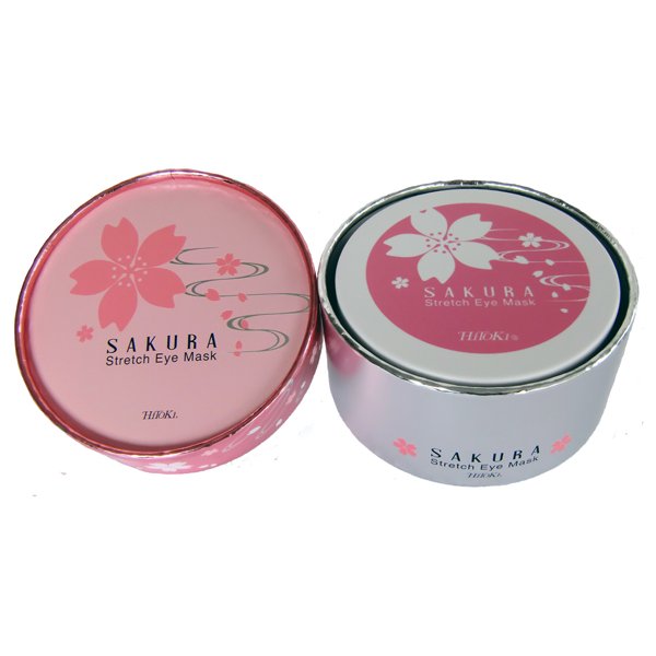 Шелковые патчи для век Сакура Amenity Hitoki Sakura Stretch Eye Mask — изображение 8