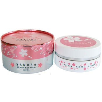Шелковые патчи для век Сакура Amenity Hitoki Sakura Stretch Eye Mask — изображение 3