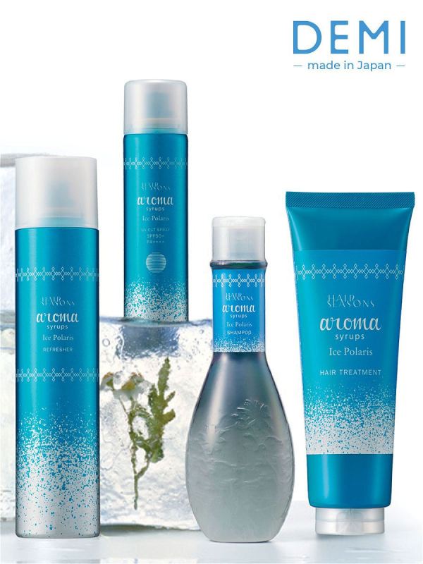 Demi HAIR SEASONS Aroma Syrups ICE POLARIS Shampoo Шампунь Полярная звезда 250 мл — изображение 5