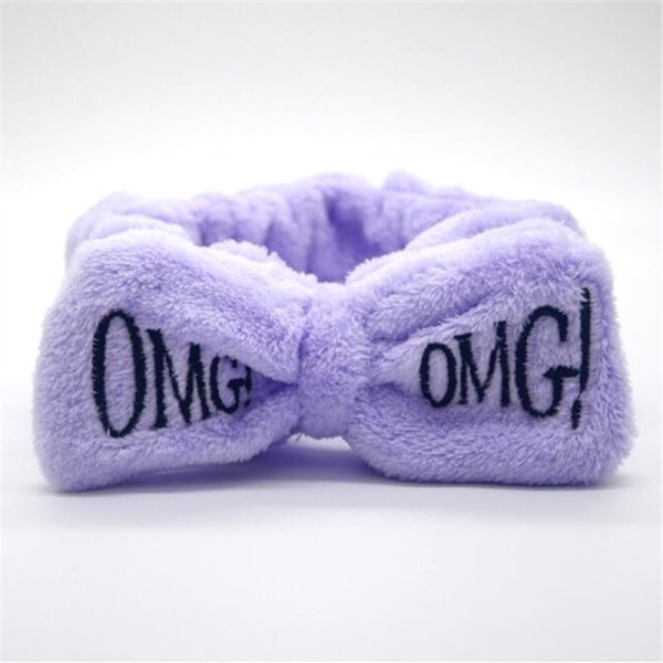 Сиреневая повязка для волос OMG mega hair band — изображение 2