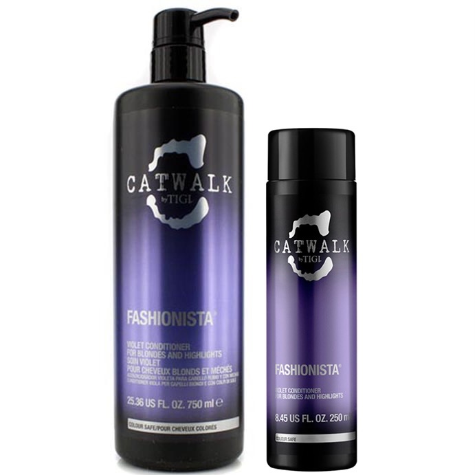 Кондиционер для светлых волос Tigi Catwalk Fashionista violet conditioner 250 мл — изображение 2