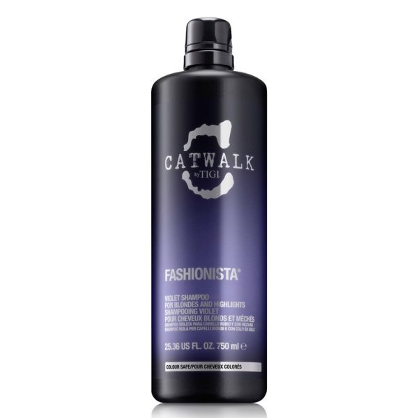 Шампунь для светлых волос Tigi Catwalk Fashionista Toning Shampoo 750 мл — изображение 2