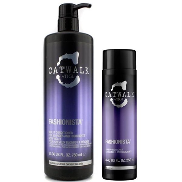 Кондиционер для светлых волос Tigi Catwalk Fashionista Violet Conditioner 750 мл — изображение 2