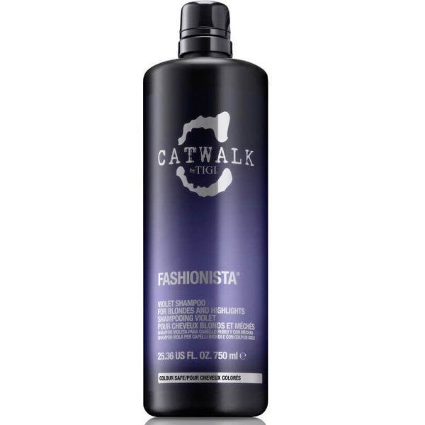 Шампунь для светлых волос Tigi Catwalk Fashionista Toning Shampoo 750 мл