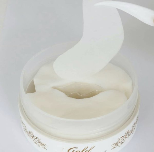Шёлковые патчи для век Золото Amenity Hitoki Gold Stretch Eye Mask - 60 шт — изображение 5