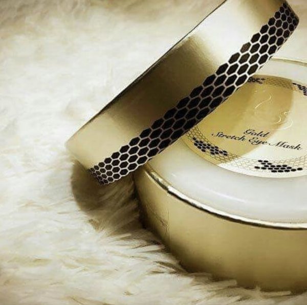 Шёлковые патчи для век Золото Amenity Hitoki Gold Stretch Eye Mask - 60 шт — изображение 4