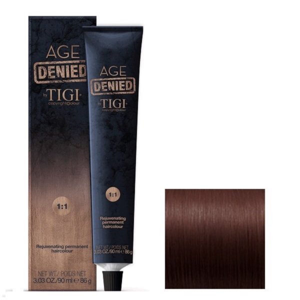 TIGI Copyright Colour Age Denied - 4/56 Mahogany Red Brown крем-краска для седых волос - 90 мл