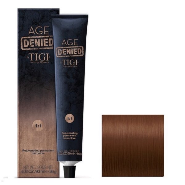 TIGI Copyright Colour Age Denied 5/4 Light Copper Brown крем-краска для седых волос - 90 мл