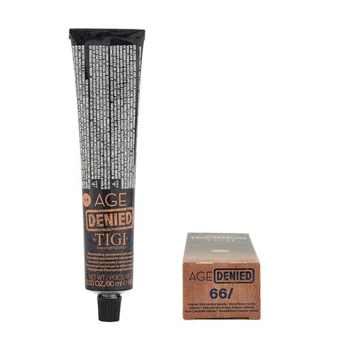 TIGI Copyright Colour Age Denied 66/ Intense Dark Neutral blonde краска для седых волос 90 мл — изображение 3