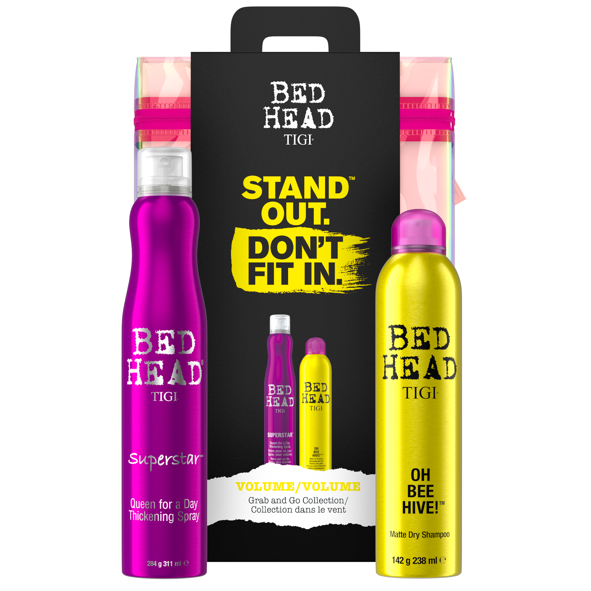 Tigi superstar отзывы. Bed head Tigi для волос. Tigi Bed head подарочный набор. Tigi Bed head для объема волос. Bed head Tigi спрей для объема.