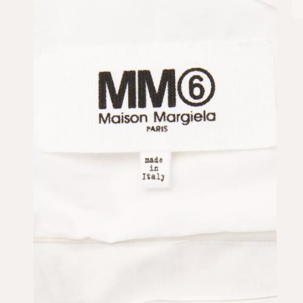 Серебряная рубашка Mm6 Maison Margiela 42 М — изображение 9