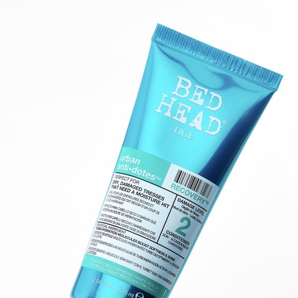 Кондиционер для поврежденных волос уровень 2 TIGI Bed Head Urban Anti+dotes Recovery 75 мл — изображение 6