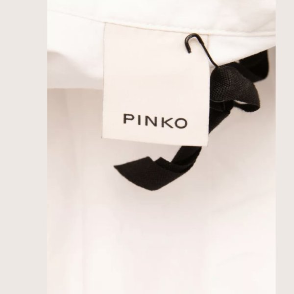 Белая рубашка Pinko - размер 46 — изображение 7