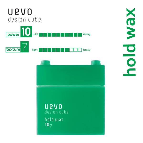 UEVO DESIGN CUBE HOLD WAX Воск для волос сверхсильной степени фиксации - 80 г — изображение 6