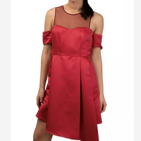Красное платье Pinko - размер 42 М