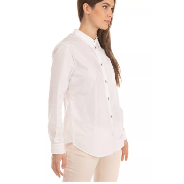 Белая рубашка Armani Jeans - 44 L — изображение 3