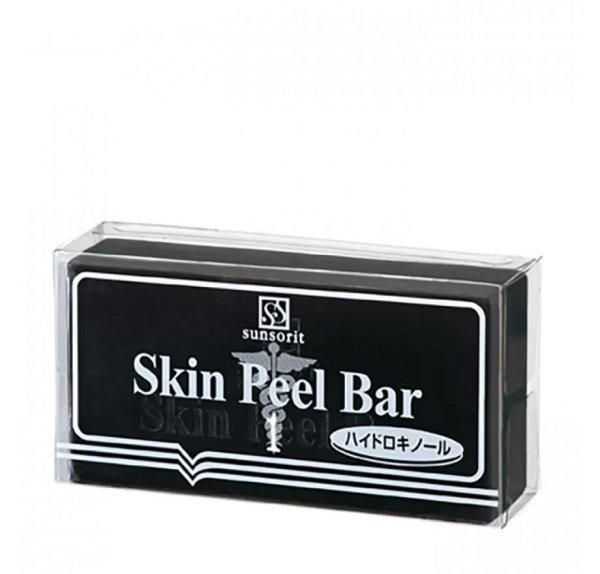 Sunsorit Skin Peel Bar - пилинговое мыло чёрное с AHA и BHA кислотами и гидрохинона - 135 г