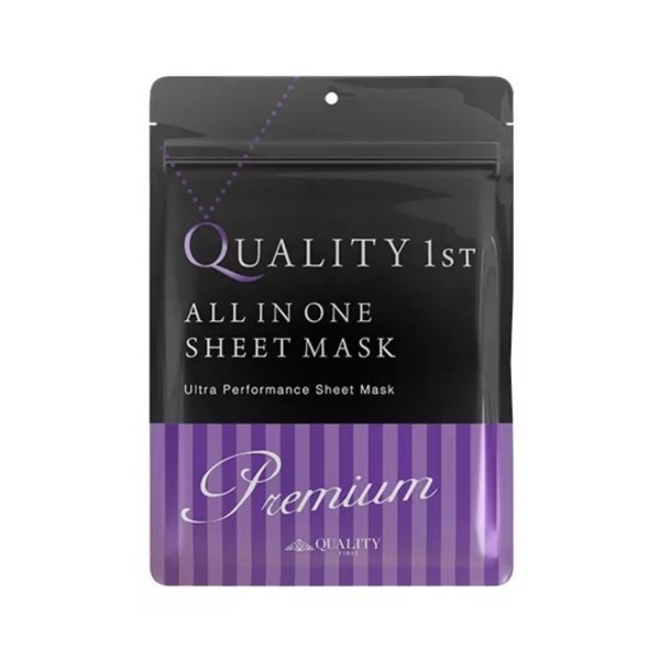 Quality 1st All in one sheet mask Grand Premium - Премиальная маска Все в одном - 3 шт