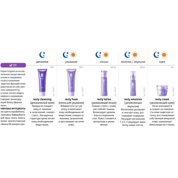 Salon De Flouveil EF-77 Resty Cleansing - Очищающий крем для лица - 100 мл — изображение 2
