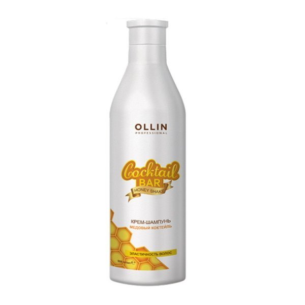 Крем-шампунь медовый коктейль Ollin Cocktail BAR Honey Shake - 500 мл