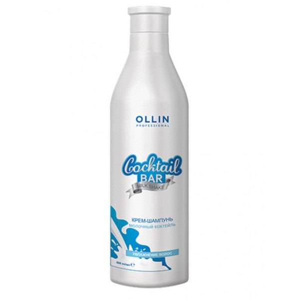 Крем-шампунь молочный коктейль Ollin Cocktail BAR Milk Shake - 500 мл