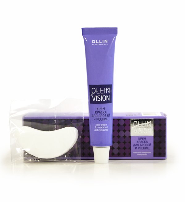 Ollin Vision Краска для окрашивания бровей и ресниц цвет графит - 20 мл