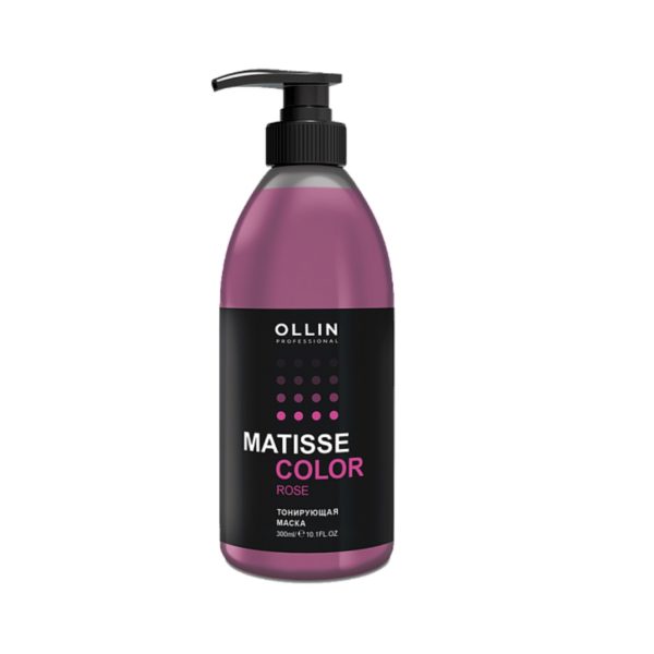 Ollin Matisse Color Rose - тонирующая маска розовая - 300 мл