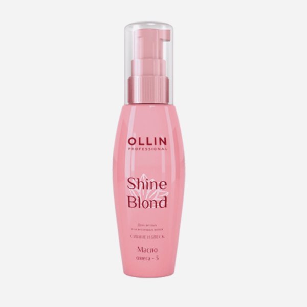 Ollin Shine blonde Масло Омега-3 - 50 мл
