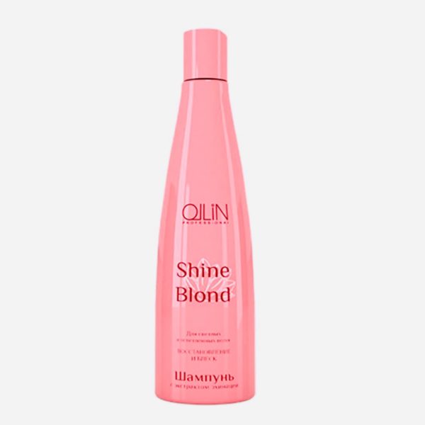 Ollin Shine blonde шампунь с экстрактом эхинацеи - 300 мл