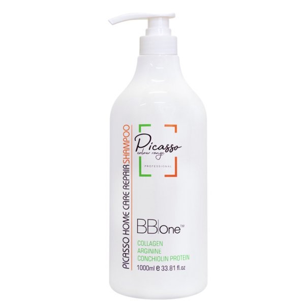 BBOne Шампунь с коллагеном Picasso Home Care Repair Shampoo -1000 мл