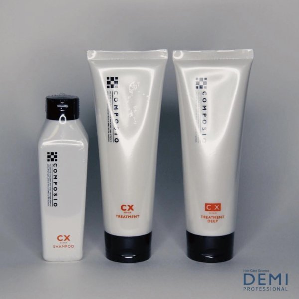 Demi Composio home care CX repair treatment Бальзам для непослушных волос 240 г — изображение 2