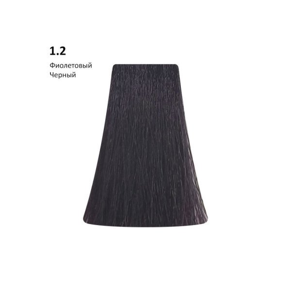 Перманентная крем-краска BBOne Picasso Colour Range 1.2 Violet Фиолетовый чёрный 100 мл