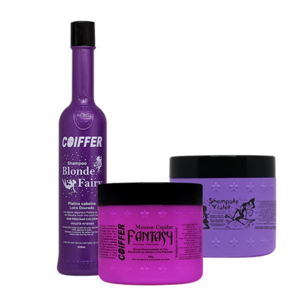 Шампунь для светлых волос Coiffer Blond Fairy Limpeza 300 мл — изображение 3