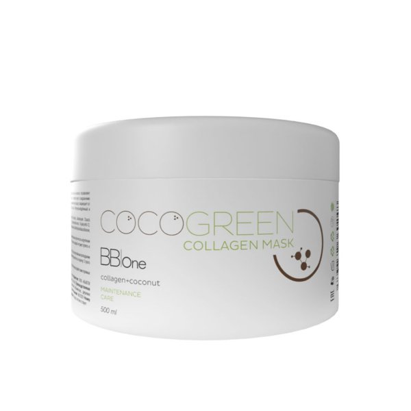BBOne кокосовая маска с коллагеном Collagen Coco Green mask 500 мл