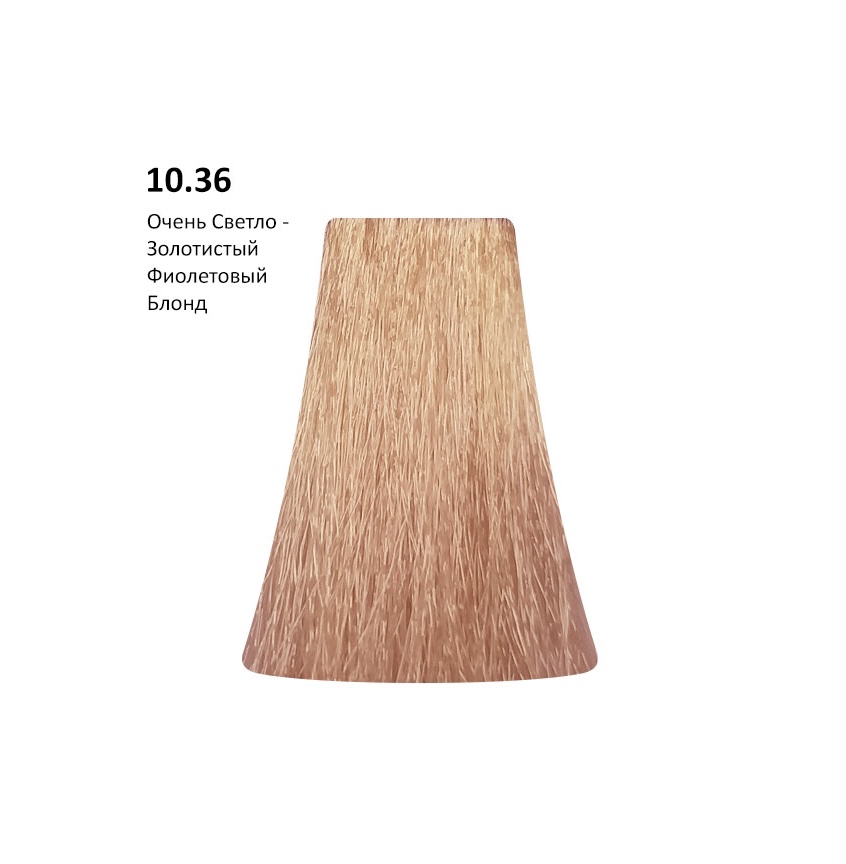 Перманентная крем-краска BBOne Picasso Colour Range 10.36 - 100 мл