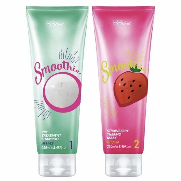 BBOne набор smoothie strawberry 2 шт по 250 мл