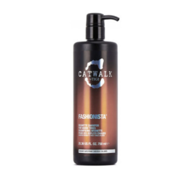 Тонирующий шампунь для брюнеток TIGI Catwalk Fashionista Brunette 750 мл
