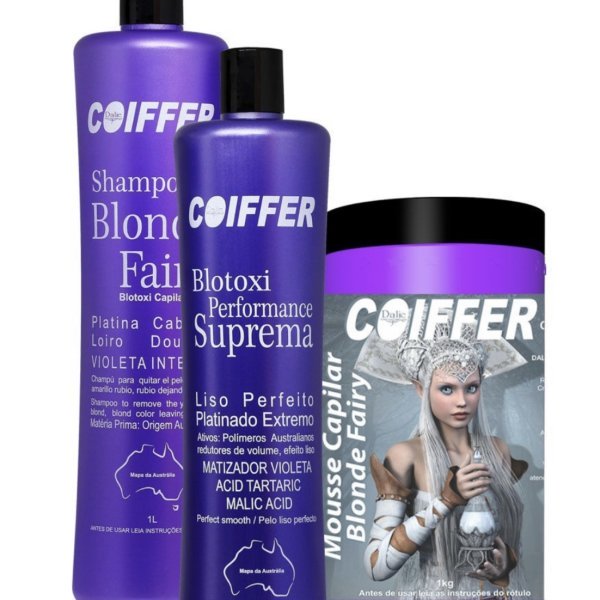 Шампунь для светлых волос Coiffer Blond Fairy Limpeza 1000 мл — изображение 5