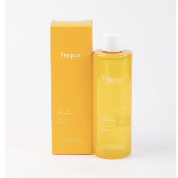 Evas Fraijour Yuzu Honey Essential Toner тонер для лица мандарин Юдзу и прополис 250 мл — изображение 4