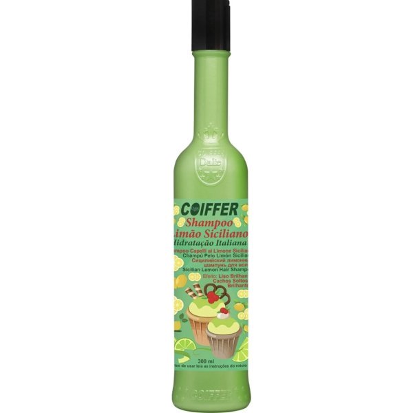 Coiffer Limao Siciliano шампунь для увлажнения и блеска волос - 300 г